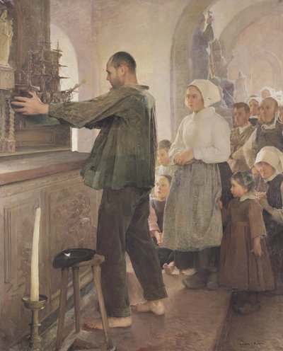 Das Ex Voto, 1898 von Henri Royer